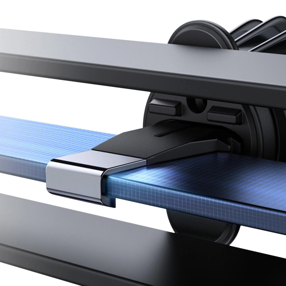 Joyroom magnetisk bilholder 15W trådløs oplader til luftventil sort (JR-ZS240 Pro)