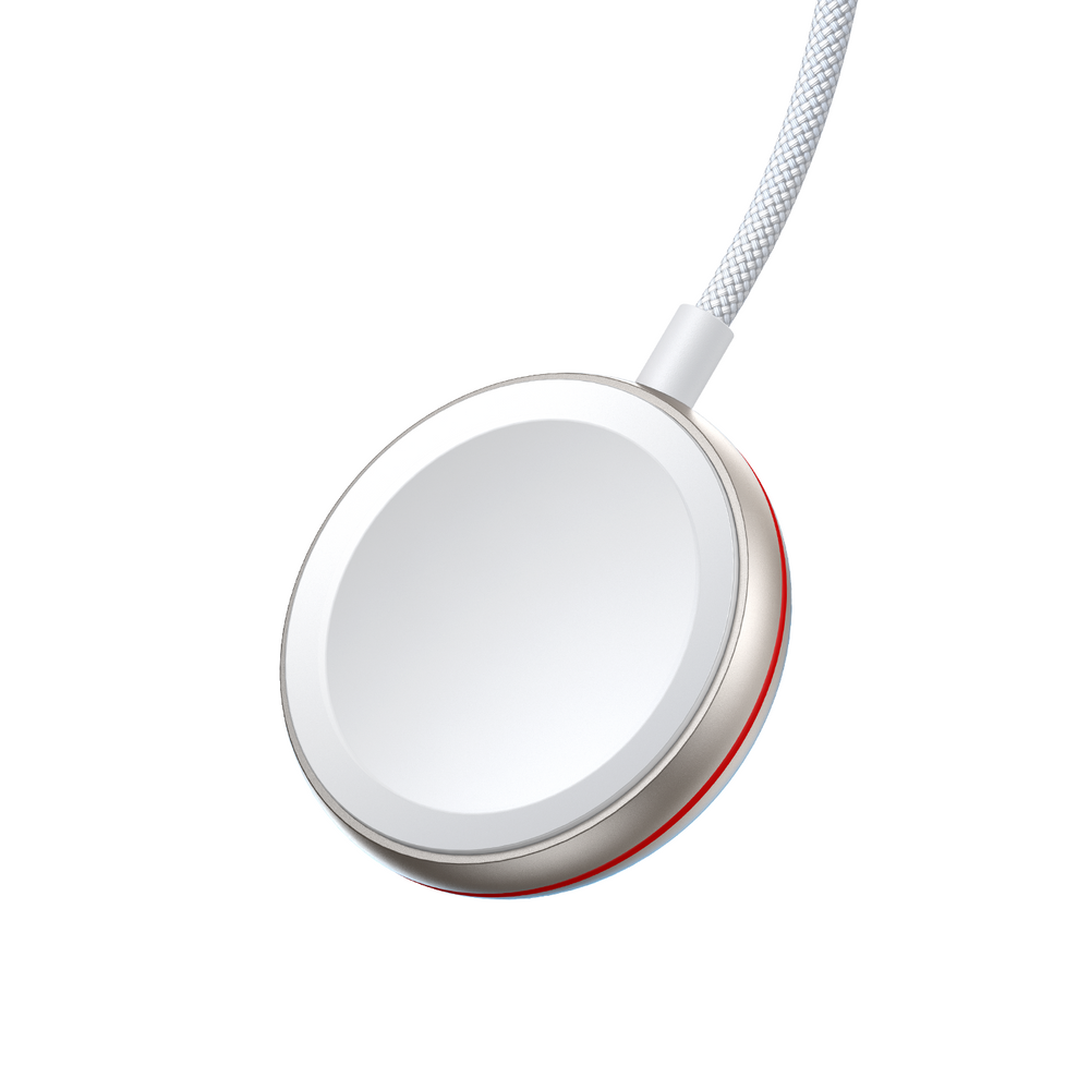 Joyroom induktiv oplader til Apple Watch 1,2 m hvid (S-IW011)