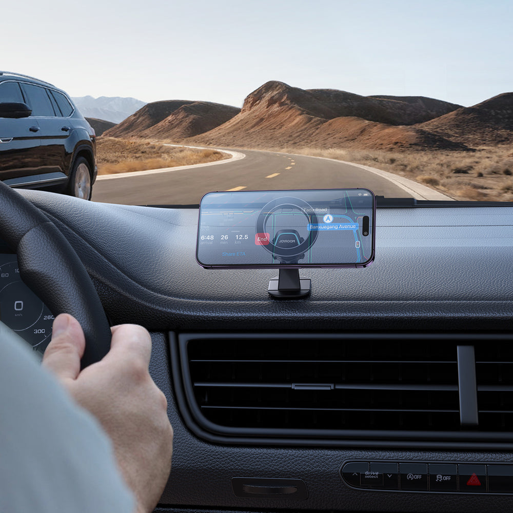 Joyroom magnetisk bilholder til cockpit/dashboard sort (JR-ZS376)