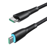 Joyroom Starry Series SA32-CC3 USB-C / USB-C cable 60W 1m - black