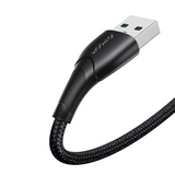 Joyroom Starry serie SA32-AC6 100W USB-A / USB-C kabel 1m - sort