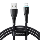 Joyroom Starry Series SA32-AL3 3A USB-A / Lightning kabel 1m - sort