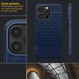 Caseology Parallax Mag Case med MagSafe til iPhone 15 Pro Max - Navy