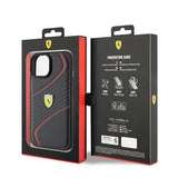 Ferrari FEHCP15SPTWK iPhone 15 6.1" black/black hardcase Twist Metal Logo