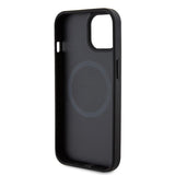 Ferrari FEHMP15SPTEK iPhone 15 6.1" sort/sort hårdkasse Carbon Metal Logo MagSafe