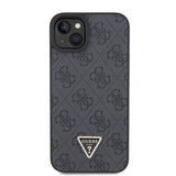 Guess GUHCP15MP4TDSCPK iPhone 15 Plus 6.7" black/black hardcase Crossbody 4G Metal Logo