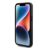 Guess GUHCP15MPS4DGPK iPhone 15 Plus 6.7" black/black hardcase Strass Metal Logo