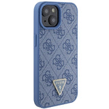 Guess GUHCP15SP4TDSCPB iPhone 15 6.1" blue/blue hardcase Crossbody 4G Metal Logo