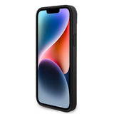 Guess GUHCP15SP4TDSCPK iPhone 15 6.1" black/black hardcase Crossbody 4G Metal Logo