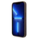 Guess GUHCP15X4GMGBR iPhone 15 Pro Max 6.7" brun/brun hardcase 4G Big Metal Logo