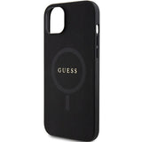 Guess GUHMP15MPSAHMCK iPhone 15 Plus 6.7" sort/sort Saffiano MagSafe