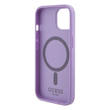 Guess GUHMP15SPSAHMCU iPhone 15 6.1" lilla/lila hardcase Saffiano MagSafe