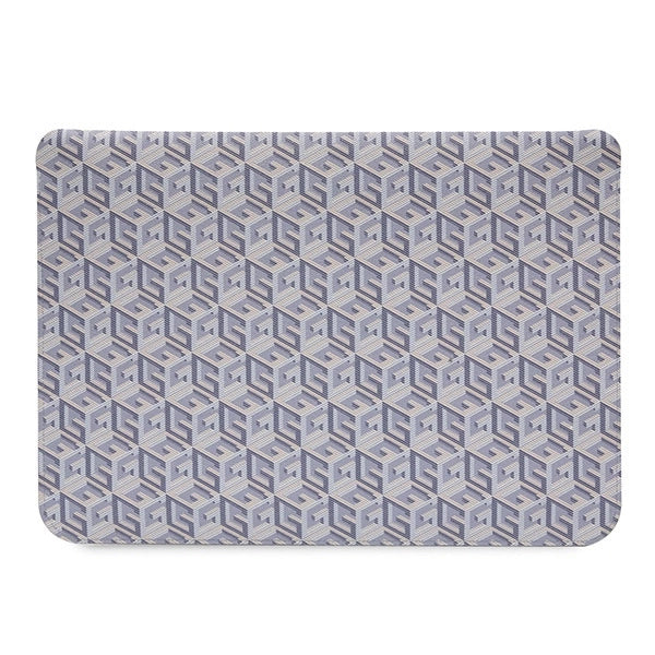Guess GCube Stripes case for a 16" laptop - blue