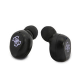 Guess GUTWST31EU TWS Bluetooth headphones + docking station purple/purple