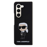 Karl Lagerfeld KLHCZFD5SNIKBCK Z Fold5 hardcase black/black Silicone Ikonik