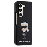 Karl Lagerfeld KLHCZFD5SNIKBCK Z Fold5 hardcase black/black Silicone Ikonik