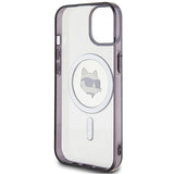 Karl Lagerfeld KLHMP15MHCHNOTK iPhone 15 Plus 6.7" transparent hardcase IML Choupette`s Head MagSafe
