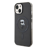 Karl Lagerfeld IML Ikonik MagSafe case for iPhone 15 - black