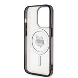 Karl Lagerfeld KLHMP15XHCHNOTK iPhone 15 Pro Max 6.7" gennemsigtige hårdkasse IML Choupette's Head MagSafe