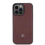 Mercedes MEHCP15LARMRE iPhone 15 Pro 6.1" rød/rød hardcase læder Urban Bengale