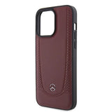 Mercedes MEHCP15LARMRE iPhone 15 Pro 6.1" rød/rød hardcase læder Urban Bengale