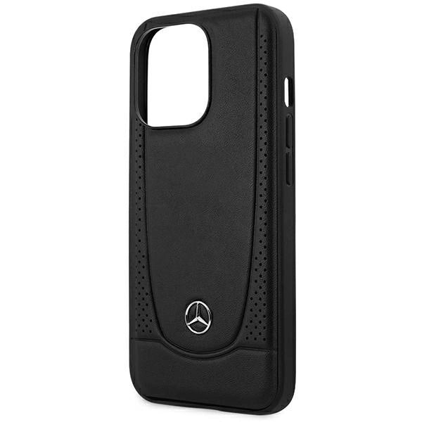 Mercedes MEHCP15XARMBK iPhone 15 Pro Max 6.7" black/black hardcase Leather Urban