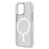 Uniq Combat Magclick opladningsfoder til iPhone 15 Plus - hvid