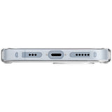 Uniq LifePro Xtreme Magclick Opladningsfoder til iPhone 15 Pro - gennemsigtigt