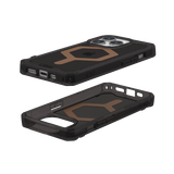 UAG Plyo MagSafe-fodral til iPhone 15 Pro - sort og brun