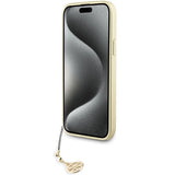 Guess 4G Charms Collection case til iPhone 15 Pro Max - grå