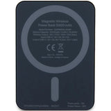 Guess MagSafe 4G Strassed Metal Logo induktion strømbank 15W 5000mAh - sort