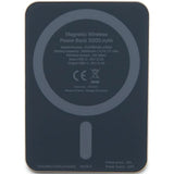 Guess MagSafe Metal Script Logo induktion strømbank 5W 3000mAh - guld