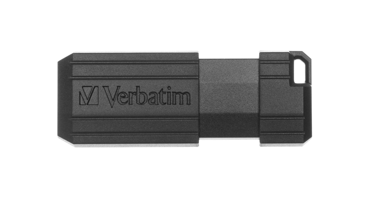 Verbatim PinStripe 128GB USB-nøgle USB Type-A 2.0 Sort
