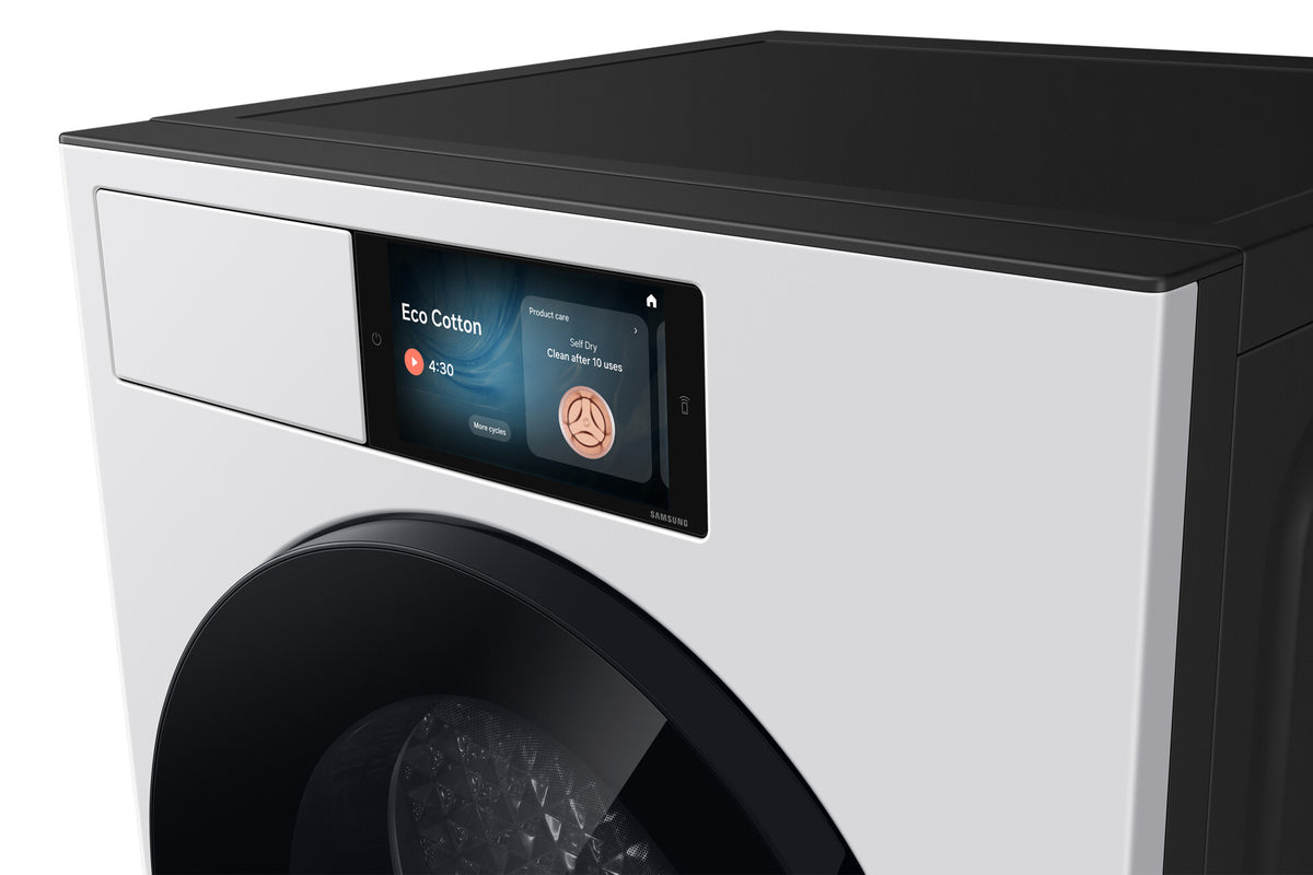Samsung DV90F09F4WT2 tørretumbler Fritstående Front-læsning 9 kg Hvid