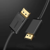 Ugreen DP102 10213 DisplayPort 1.2 4K / DisplayPort 1.2 4K Kabel 5m - sort