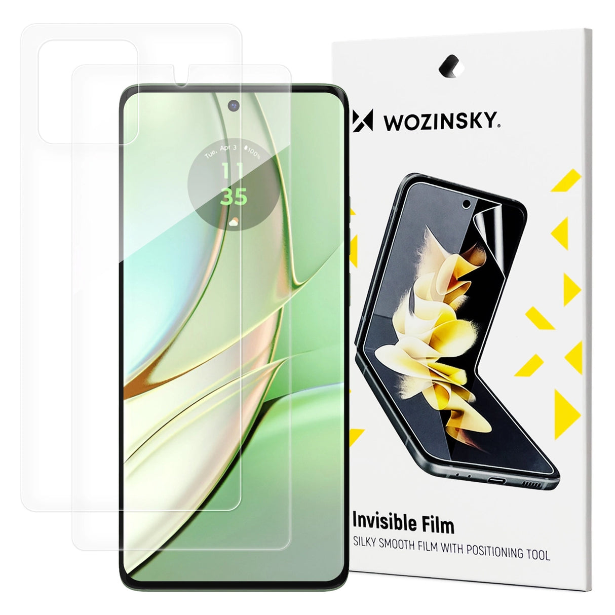 Wozinsky Invisible Film beskyttende film til Motorola Edge 40
