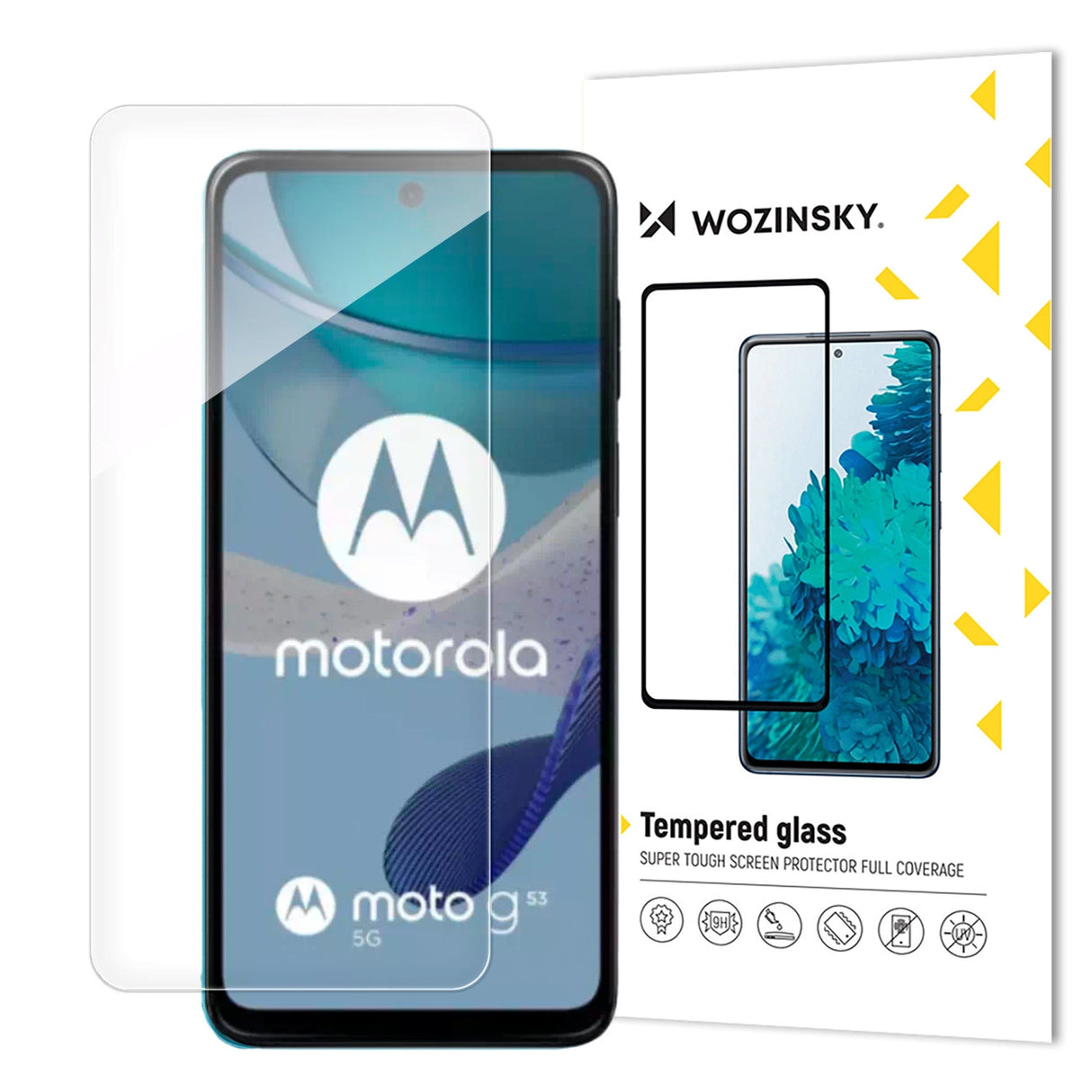 Wozinsky hærdet glas til Motorola Moto G53