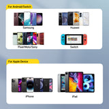 Wozinsky CUWCW 2.4A 2 x USB-A vægoplader - hvid