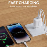 Wozinsky CUWCW 2.4A 2 x USB-A vægoplader - hvid