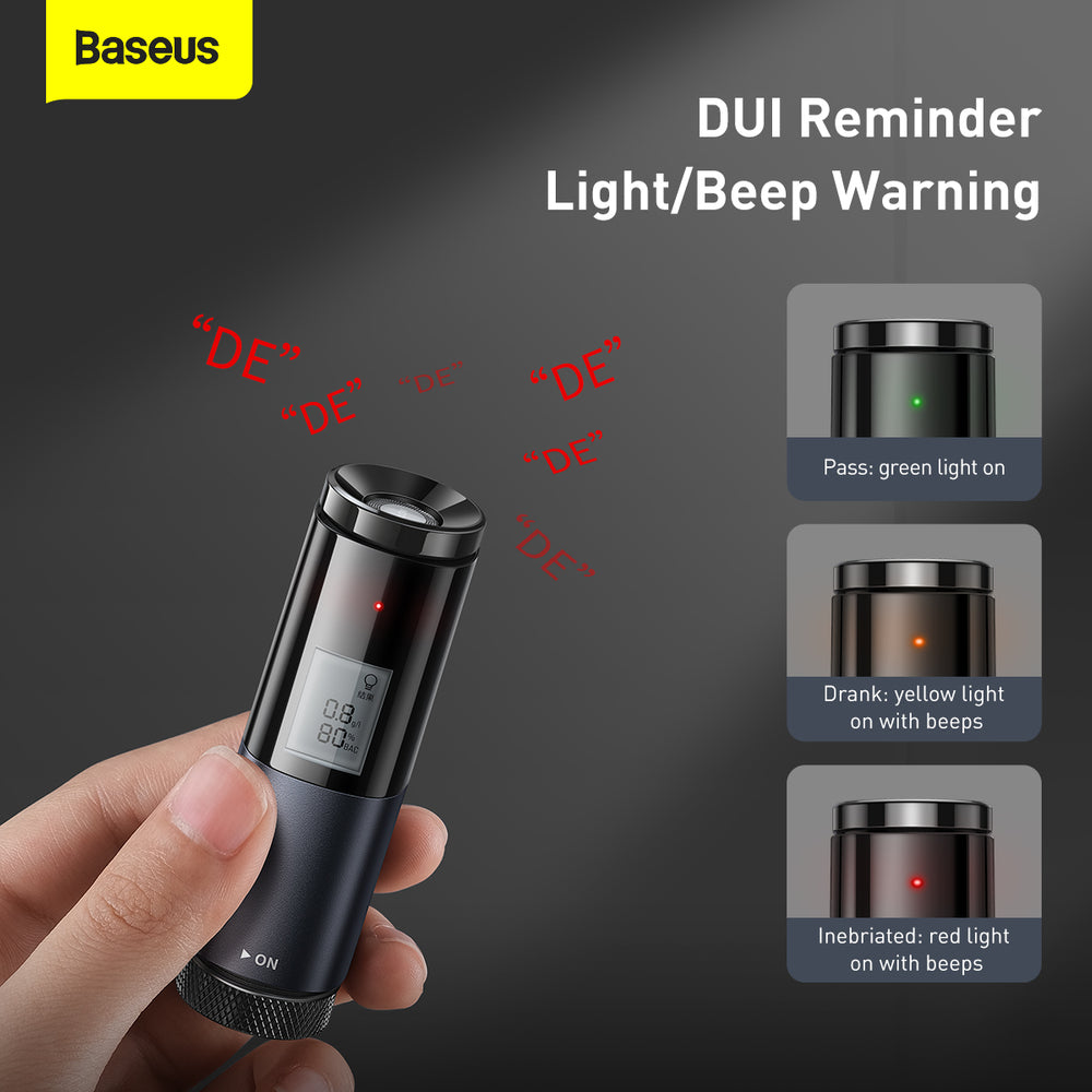 Baseus breathalyzer (CRCX-01) - black