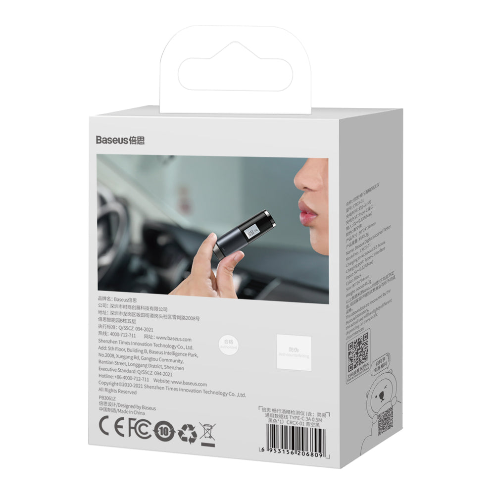 Baseus breathalyzer (CRCX-01) - black