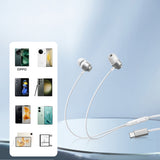 Joyroom JR-EC06 USB-C in-ear hovedtelefoner - sølv