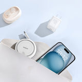 Baseus Free2Draw Mini USB-C - USB-C 100W 1m retractable cable - white