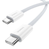 Baseus Superior Series ll USB-C - USB-C 30W 480Mb/s kabel 1m - hvid