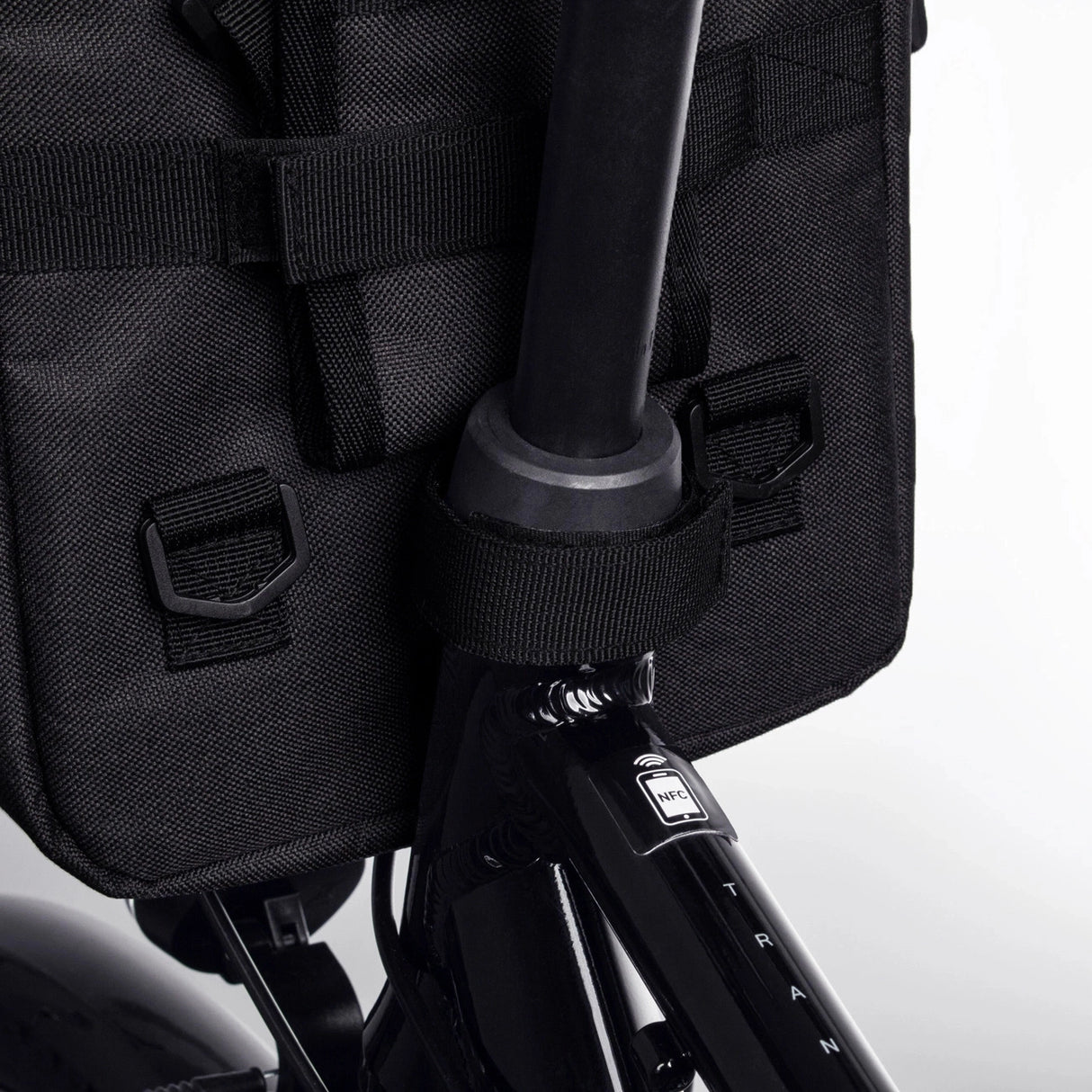 Wozinsky-cykeltaske til styr - grå