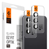Spigen Glas.tR EZ Fit Optik Camera Protector til Samsung Galaxy S23 FE - sort 2 stykker.