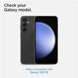 Spigen Glas.tR EZ Fit Optik Camera Protector til Samsung Galaxy S23 FE - sort 2 stykker.