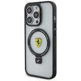 Ferrari FEHMP15LUSCAH iPhone 15 Pro 6.1" gennemsigtige hardcase Ring Stand 2023 Collection MagSafe