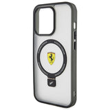 Ferrari FEHMP15LUSCAH iPhone 15 Pro 6.1" gennemsigtige hardcase Ring Stand 2023 Collection MagSafe