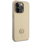 Guess GUHCP15LPS4DGPD iPhone 15 Pro 6.1" gold/gold hardcase Strass Metal Logo